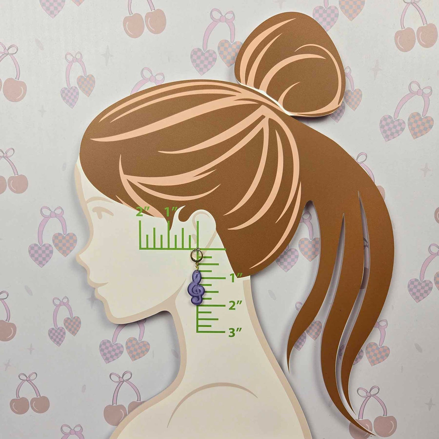 Rock Your Style! Funky Music Note Acrylic Dangle Earrings – Hypoallergenic & USA Made