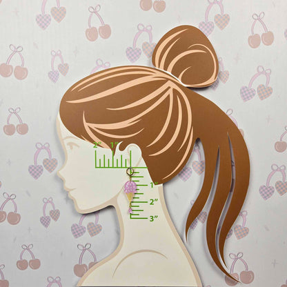 Ice Cream Cone Dangle Earrings